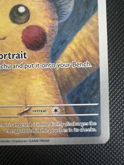 Pokemon Van Gogh Pikachu with Grey Felt Hat SVP EN 085 Promo English NM/M - Image 3