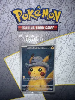 SEALED Pokemon TCG Pikachu With Grey Felt Hat Van Gogh Black Star Promo 085 MINT - Image 1