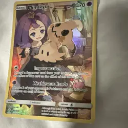 Pokemon TCG Mimikyu 245/236 Cosmic Eclipse Secret Rare Full Art Holo - Image 5