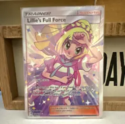 Pokemon TCG Lillie's Full Force (Full Art) 230/236 SM-Cosmic Eclipse Holo - Image 1