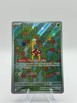 SHUCKLE Illustration Rare Holo #136/132 Pokemon Mega Evolution English M/NM - Image 1