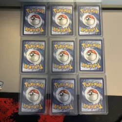 Pokemon First Partner Series 3 Illustration Full Set Of 9 Cards, NM/M In hand - Image 2