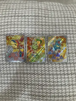 Pokemon TCG First Partner Illustration Collection Series 2 Johto Starters Gen 2 - Image 1
