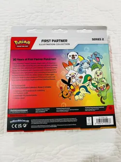 Pokemon TCG First Partner Illustration Collection Series 2 Box Factory Sealed - Image 2