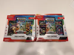 Pokemon First Partner - Series 2 Illustration Collection - Lot of 2 - Sealed - Image 1