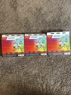 Pokemon TCG First Partner Illustration Collection Series 2 Lot Of 3 - Image 2