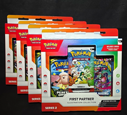 Pokemon TCG First Partner Illustration Collection Series 2 - Lot of 4 - Image 1