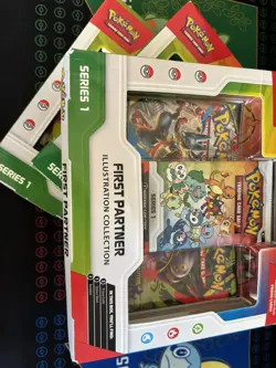 Pokemon TCG - First Partner Series 1 Illustration Collection Box x3 boxes NEW - Image 2