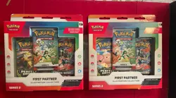Pokemon TCG First Partner Series 2 Promo Pack Lot 2 (3 Cards Each) - Image 1