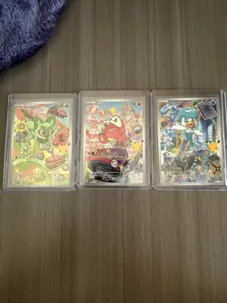 Pokemon TCG First Partner Series 3 – Paldea Set – Sprigatito, Fuecoco, Quaxly IR - Image 1