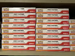 LOT of (25) Pokemon First Partner Series 2 Illustration Collection Boxes Sealed - Image 1