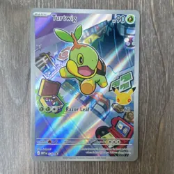 Pokemon TCG First Partner Illustration Series 1 Turtwig Piplup Chimchar - Image 3