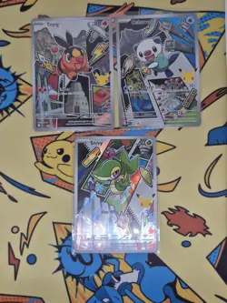Pokemon First Partner Illustration Collection Series 2 - Unova Gen 5 Set - Image 1