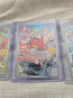 POKEMON FIRST PARTNER ILLUSTRATION SERIES 3 PROMO SET SPRIGATITO FUECOCO QUAXLY - Image 3