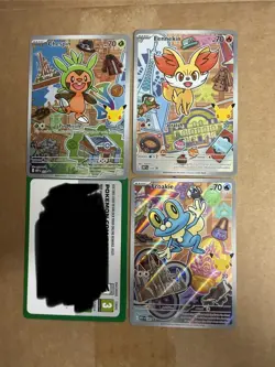 Pokemon First Partner Illustration Collection Series 3 Gen 6 KALOS Region - Image 1