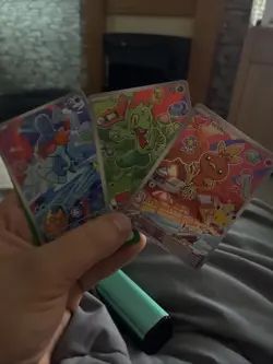Pokemon TCG First Partner Illustration Collection Generation 3 Hoenn Starter Set - Image 1