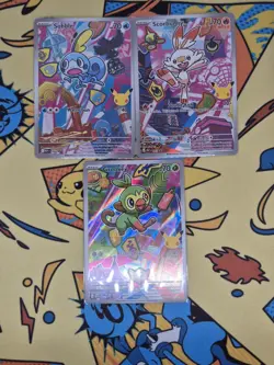 Pokemon TCG First Partner Illustration Collection Series 2 Galar Gen 8 Set - Image 1
