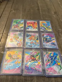 Pokemon First Partner Illustration Collection Series 1 Promo Complete Set - Image 2