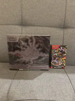 Pokemon TCG: Pitch Black ETB Elite Trainer Box & Booster Bundle - New & Sealed - Image 1