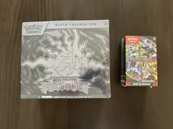 Pokemon TCG: Pitch Black ETB Elite Trainer Box & Booster Bundle - New & Sealed - Image 1