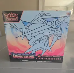 Chaos Rising Pokemon Center Elite Trainer Box Factory Sealed - Image 1