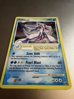 Pokemon Palkia TCG Holo Rare Card 11/100 Majestic Dawn NM-/LP - Image 5