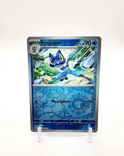 Frogadier Common Reverse Holo Pokemon TCG Scarlet & Violet Stellar Crown 40/142 - Image 1