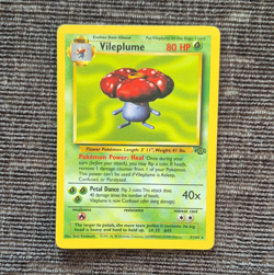 Pokemon TCG Vileplume 31/64 Jungle Rare Unlimited Regular EN 1999 80 HP Stage 2 - Image 1