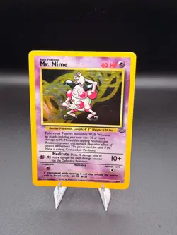 Mr. Mime - 6/64 - 1999 Jungle Unlimited Pokemon Card WOTC Vintage Holo Rare (HP) - Image 1