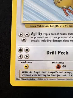 Pokemon TCG Fearow Card Jungle 36/64 Unlimited Uncommon WOTC 1999 NM - Image 5