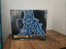 Pokemon TCG - Mega Evolution Lucario Pokemon Center Elite Trainer Box - Sealed - Image 1