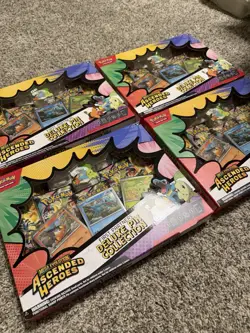 🔥Pokemon TCG Ascended Heroes First Partners Deluxe Pin Collection [lot of 4] 🔥 - Image 2
