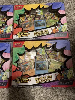 🔥Pokemon TCG Ascended Heroes First Partners Deluxe Pin Collection [lot of 4] 🔥 - Image 4