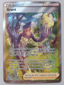 Grant GG62/GG70 Ultra Rare Crown Zenith Galarian Gallery Pokemon Holo Near Mint - Image 1