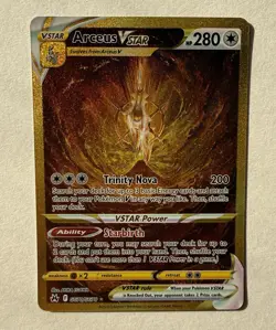 Pokemon Arceus VSTAR Full Art Secret Rare Holo GG70/GG70 Crown Zenith GG - Image 2