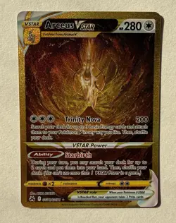 Pokemon Arceus VSTAR Full Art Secret Rare Holo GG70/GG70 Crown Zenith GG - Image 3
