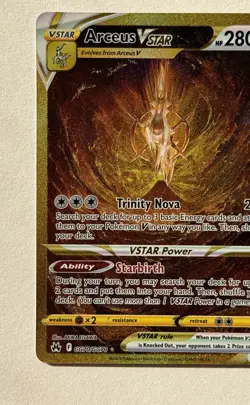 Pokemon Arceus VSTAR Full Art Secret Rare Holo GG70/GG70 Crown Zenith GG - Image 5