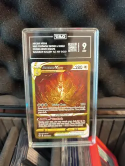 Pokemon Arceus VSTAR TCG Crown Zenith Holo Card GG70/GG70 Secret Rare TAG 9 MINT - Image 3