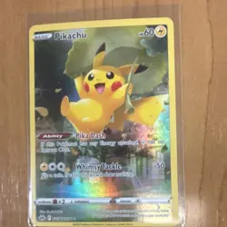 The Pokemon Company Pikachu GG30/GG70 Crown Zenith Holo Ultra Rare EN - Image 1