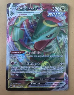 Pokemon TCG Rayquaza VMAX 102/159 Crown Zenith Ultra Rare Holo EN - Image 2