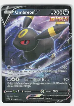 Umbreon V - SWSH: Sword & Shield Promo Cards SWSH203 Promo NM - Image 1