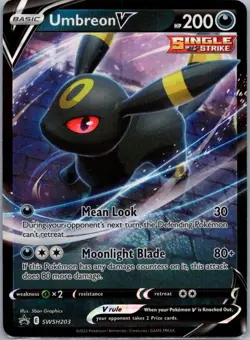 Umbreon V - Promo SWSH: Sword & Shield Promo Cards SWSH203 NM Holo - Image 1