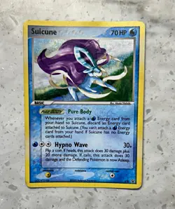 Pokemon TCG Suicune Nintendo Promo 030 Holo Pokemon Card 70 HP English 2005 - Image 1