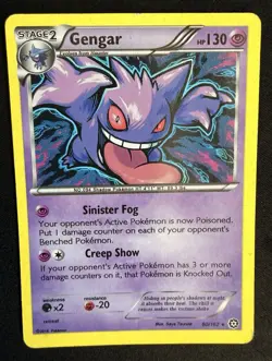Pokemon TCG XY: BREAKthrough Gengar 60/162 Rare 130 HP Stage 2 English 2016 - Image 1