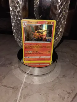 Charizard Holo Rare Pokemon GO 010/078 English Stage 2 170 HP 2022 - Image 1