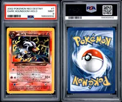 Pokemon TCG Dark Houndoom Neo Destiny Holo Card 7/105 Unlimited Rare - Image 3