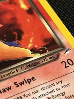 Pokemon TCG Dark Typhlosion Neo Destiny 10/105 Holo Rare Unlimited Holo Swirl - Image 3