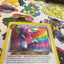 Dark Porygon2 Neo Destiny 8/105 Unlimited Holo Rare ENG LP - Image 2