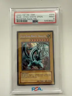 Yu-Gi-Oh TCG Blue-Eyes White Dragon BPT-009 Secret Rare - Image 1