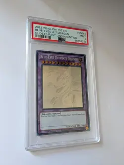 Yu-Gi-Oh! Blue-Eyes Ultimate Dragon GFP2-EN181 Ghost Rare PSA 9 - Image 4